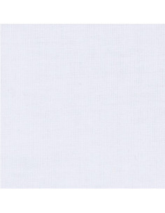 Toile batiste de coton blanc