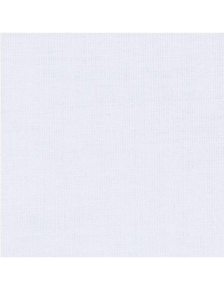 Toile batiste de coton blanc