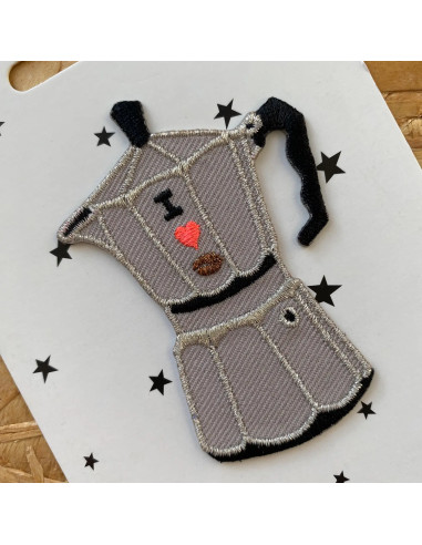 Patch thermocollant - Cafetière italienne 