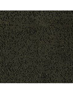 Toile de jute lurex - Noir 2
