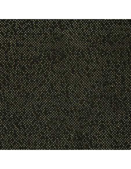 Toile de jute lurex - Noir
