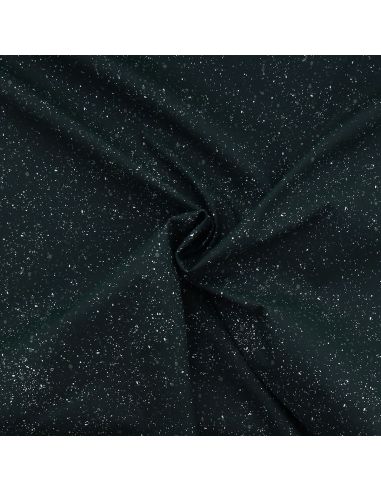 Tissu toile imperméable pour ciré - Batique vert