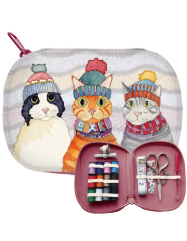 Kit de couture - Chat et bonnet