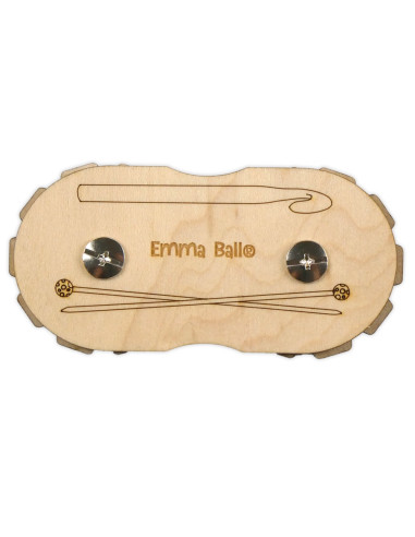 Compteur de rangs en bois - Mouton et pull