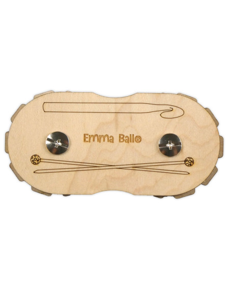 Compteur de rangs en bois - Mouton et pull