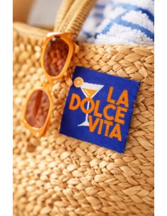 Lot de 4 étiquettes à coudre - La dolce vita 2
