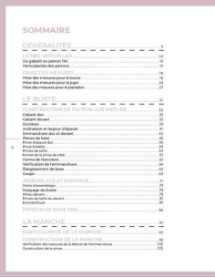 Livre les patrons de base sur mesure 2