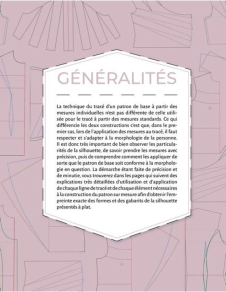 Livre les patrons de base sur mesure