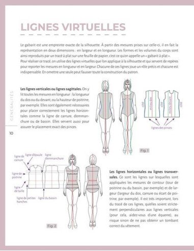 Livre les patrons de base sur mesure