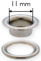 oeillet 11 mm