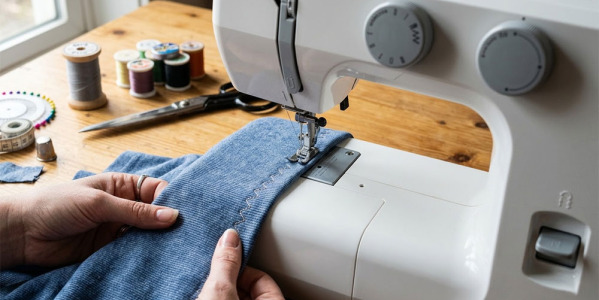 Point stretch couture : quel point utiliser pour le jersey