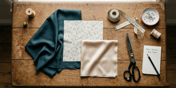 Quel tissu choisir pour coudre une robe ?