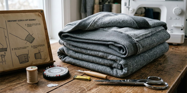Quel tissu choisir pour coudre un sweat ?