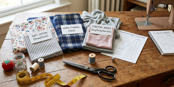 Quel tissu choisir pour coudre un pyjama ?