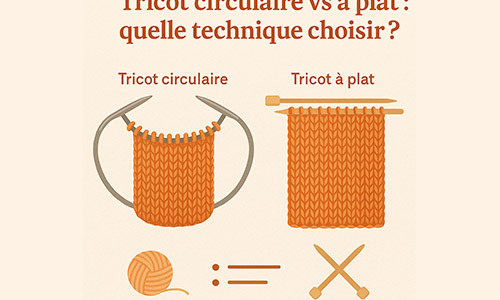 Tricot circulaire ou à plat : comment choisir la bonne méthode ?