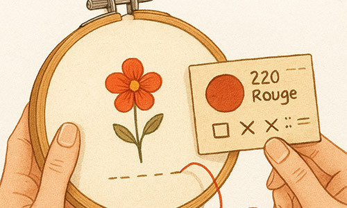 Comment lire un motif de broderie ? | Guide débutant