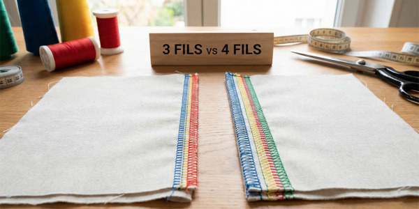 Surjeteuse 3 fils ou 4 fils : que choisir ?